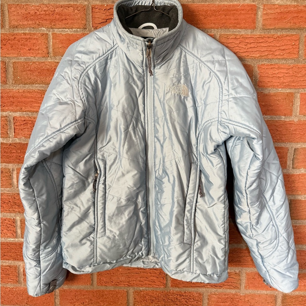The North Face Ice Blue Fleece-Lined Jacket